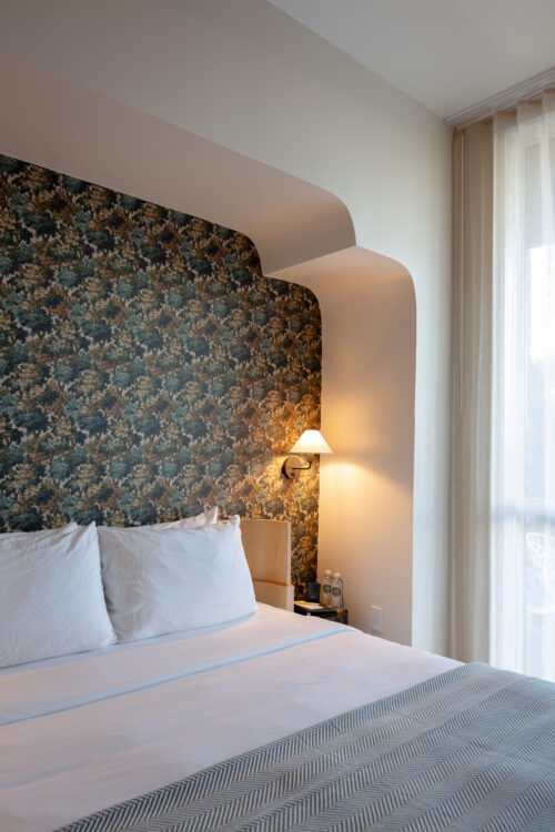Cozy bed at Green Pastures